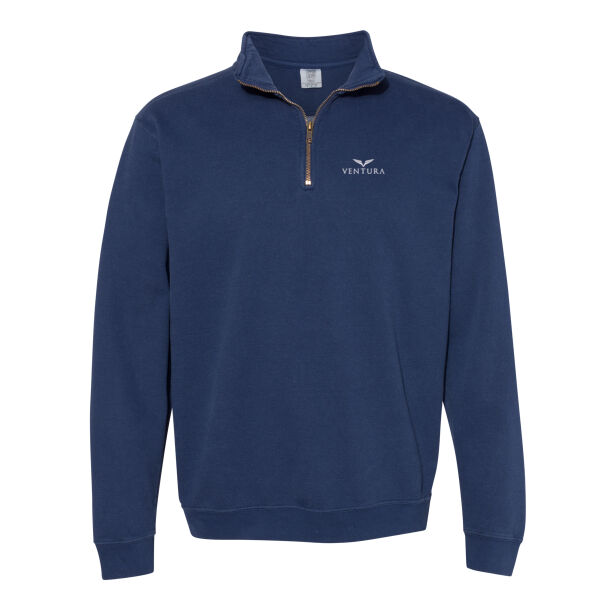   - Garment-Dyed Quarter Zip Sweatshirt Thumbnail