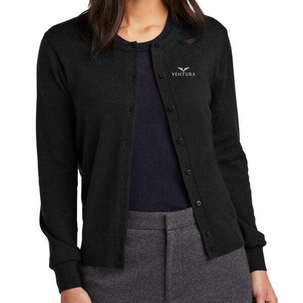   - Women's Washable Merino Cardigan Sweater Thumbnail