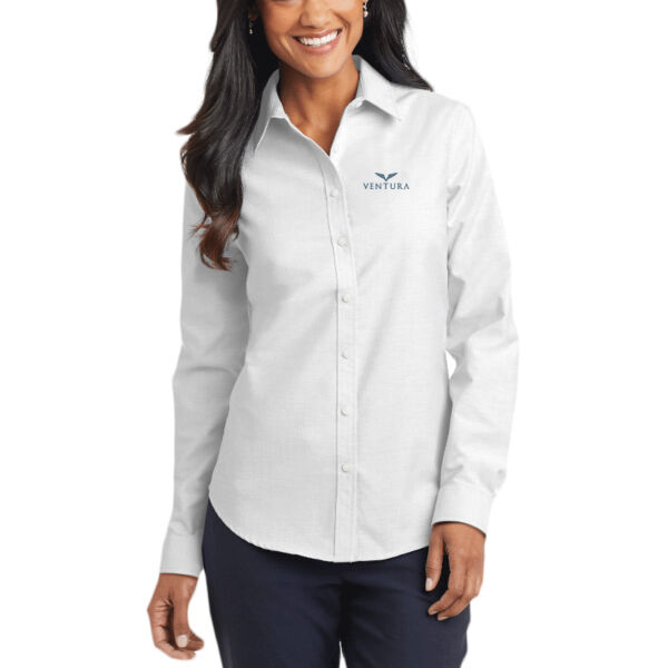   - Ladies SuperPro ™ Oxford Shirt Thumbnail